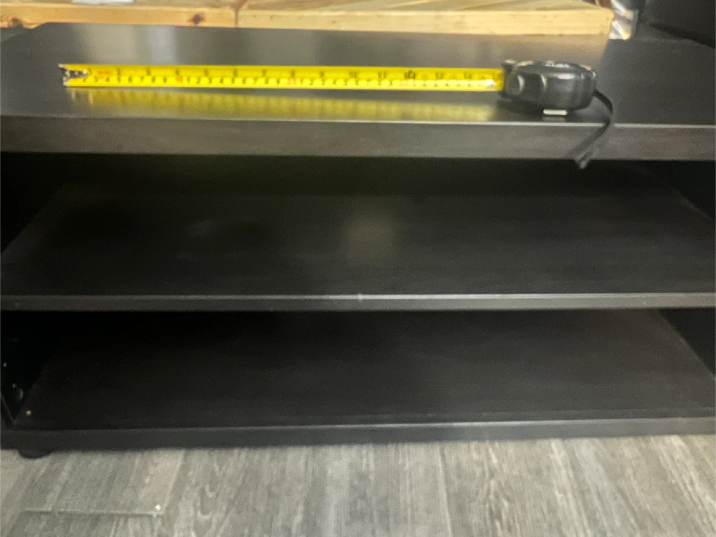 Black TV Stand - photo 2