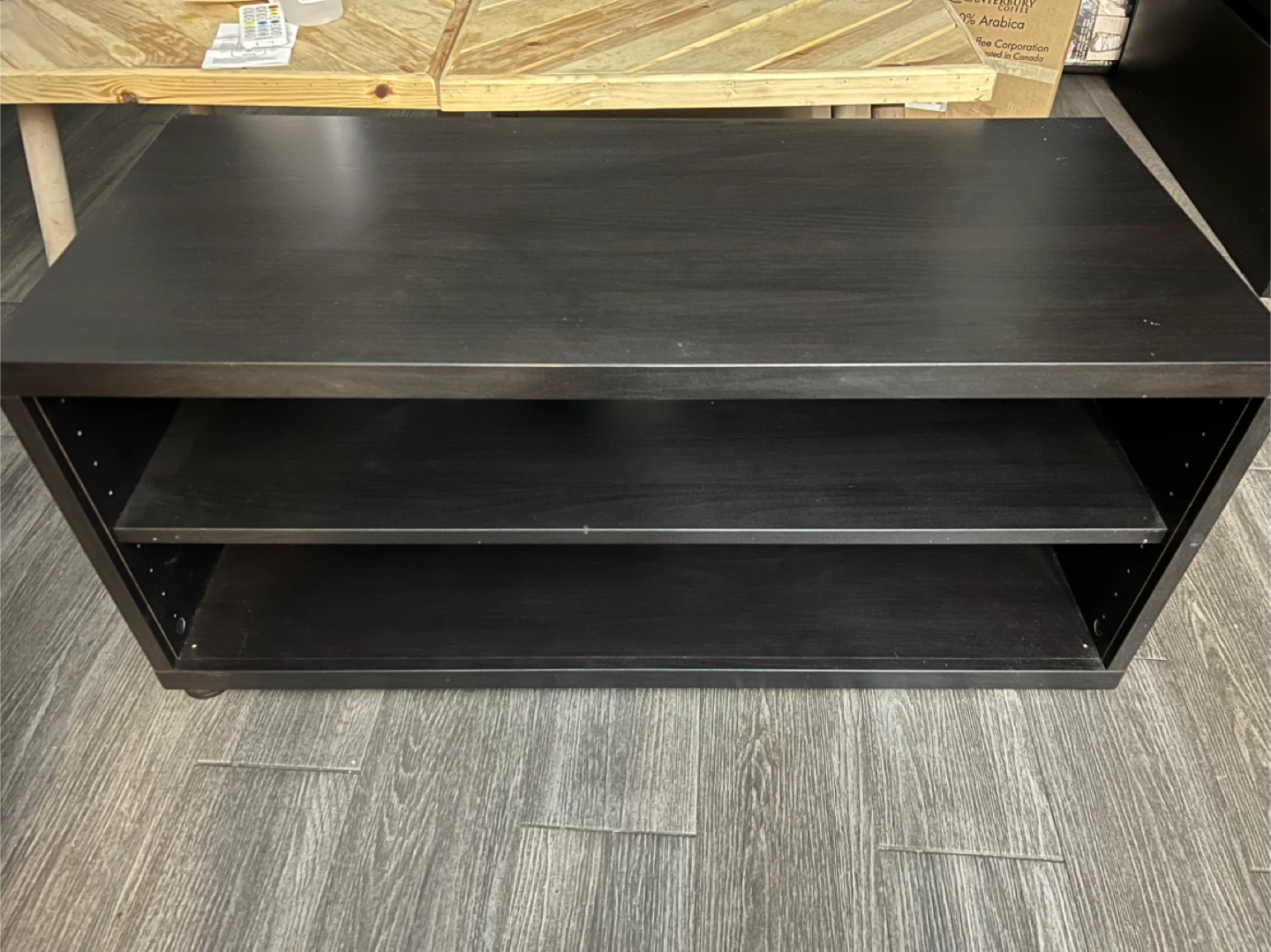 Black TV Stand