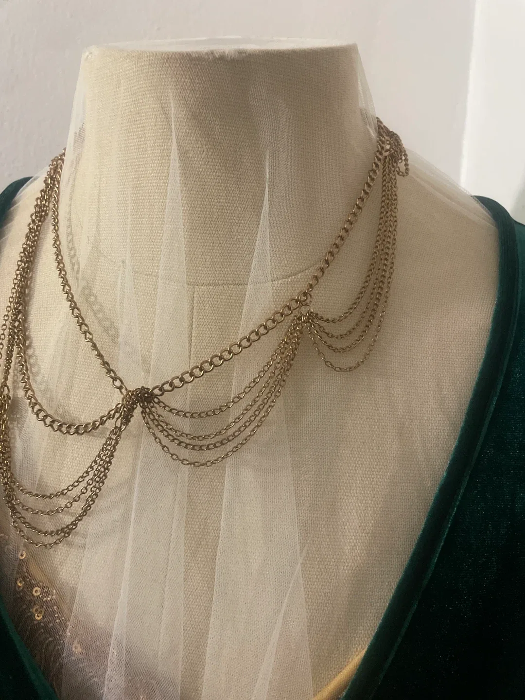 Gold Layered Chain Necklace
