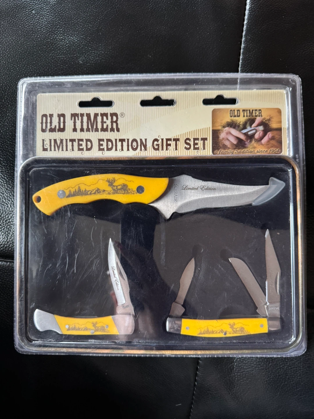 Old Timer Limited Edition Knife Gift Set - New