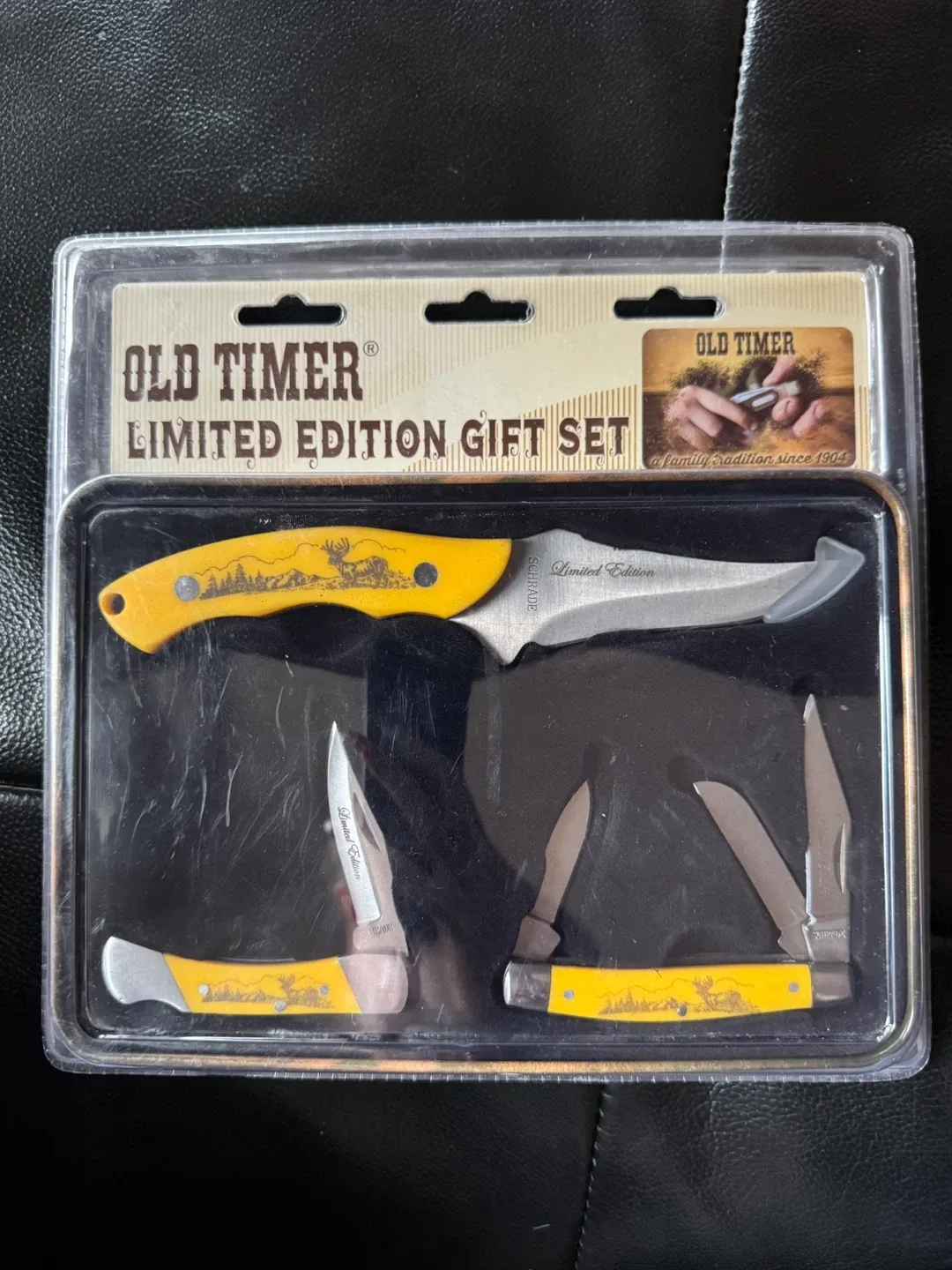Old Timer Limited Edition Knife Gift Set - New