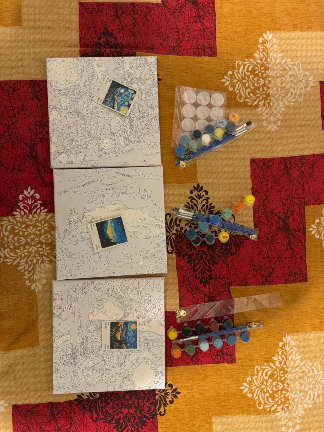 MOVING OUT SALE! Three kits - Paint by Numbers Kit