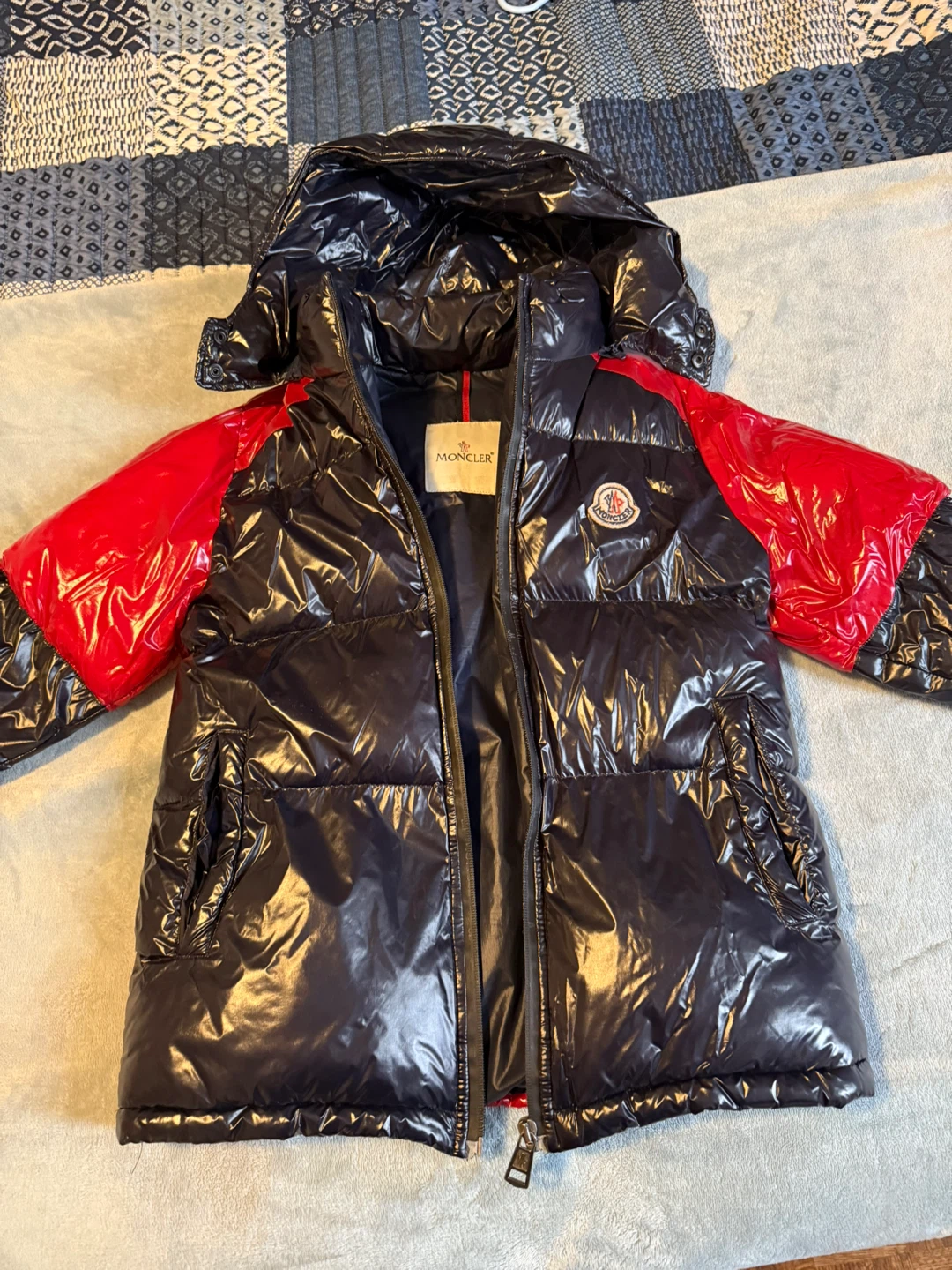 Moncler Kids Padded Down Jacket - Size 140