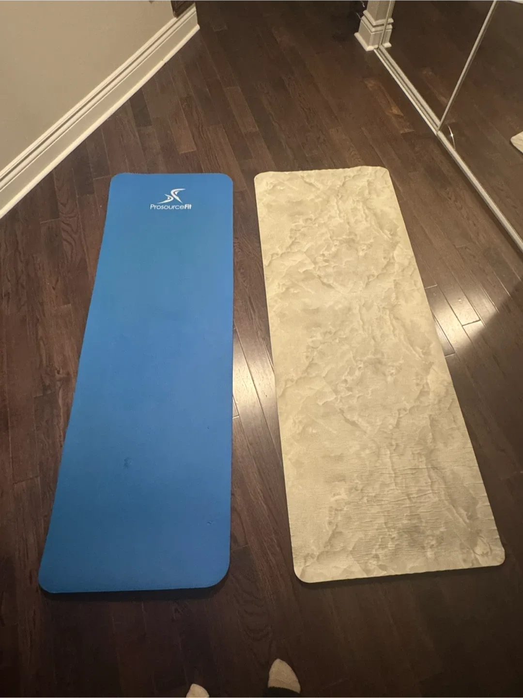 Exercise Yoga Mat - Blue image indicator(3)
