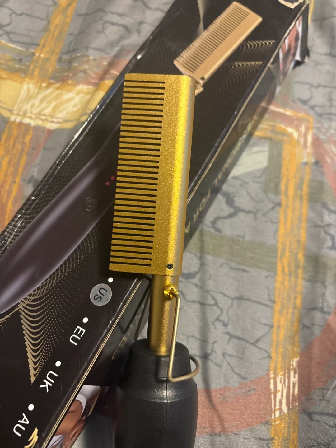 Hair Straightener Comb image indicator(2)