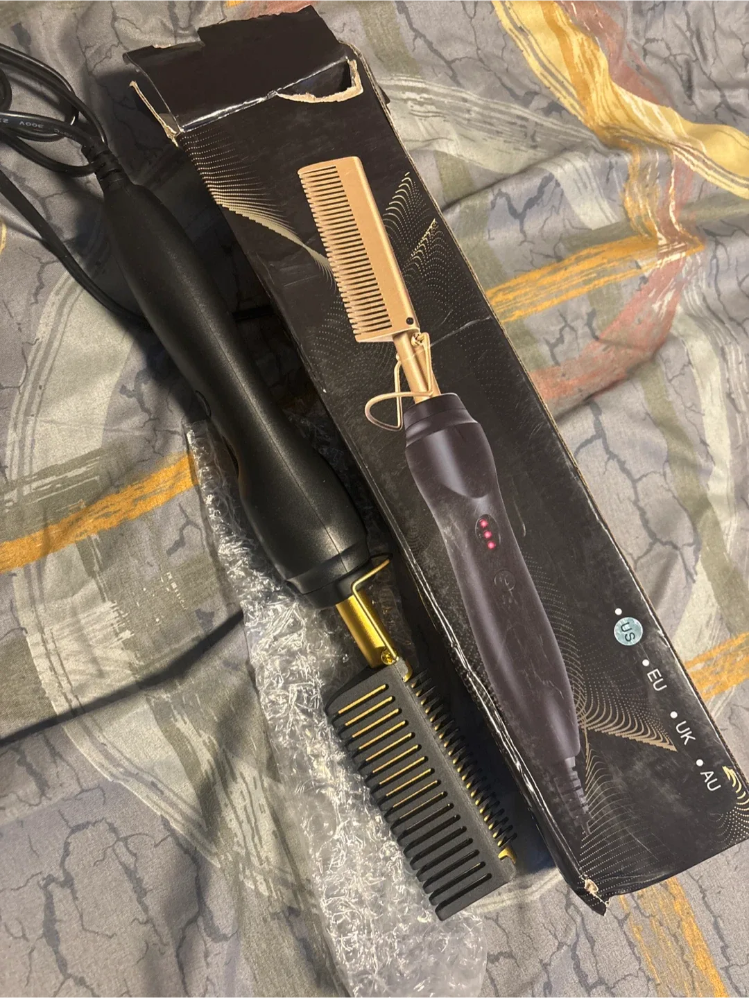 Hair Straightener Comb