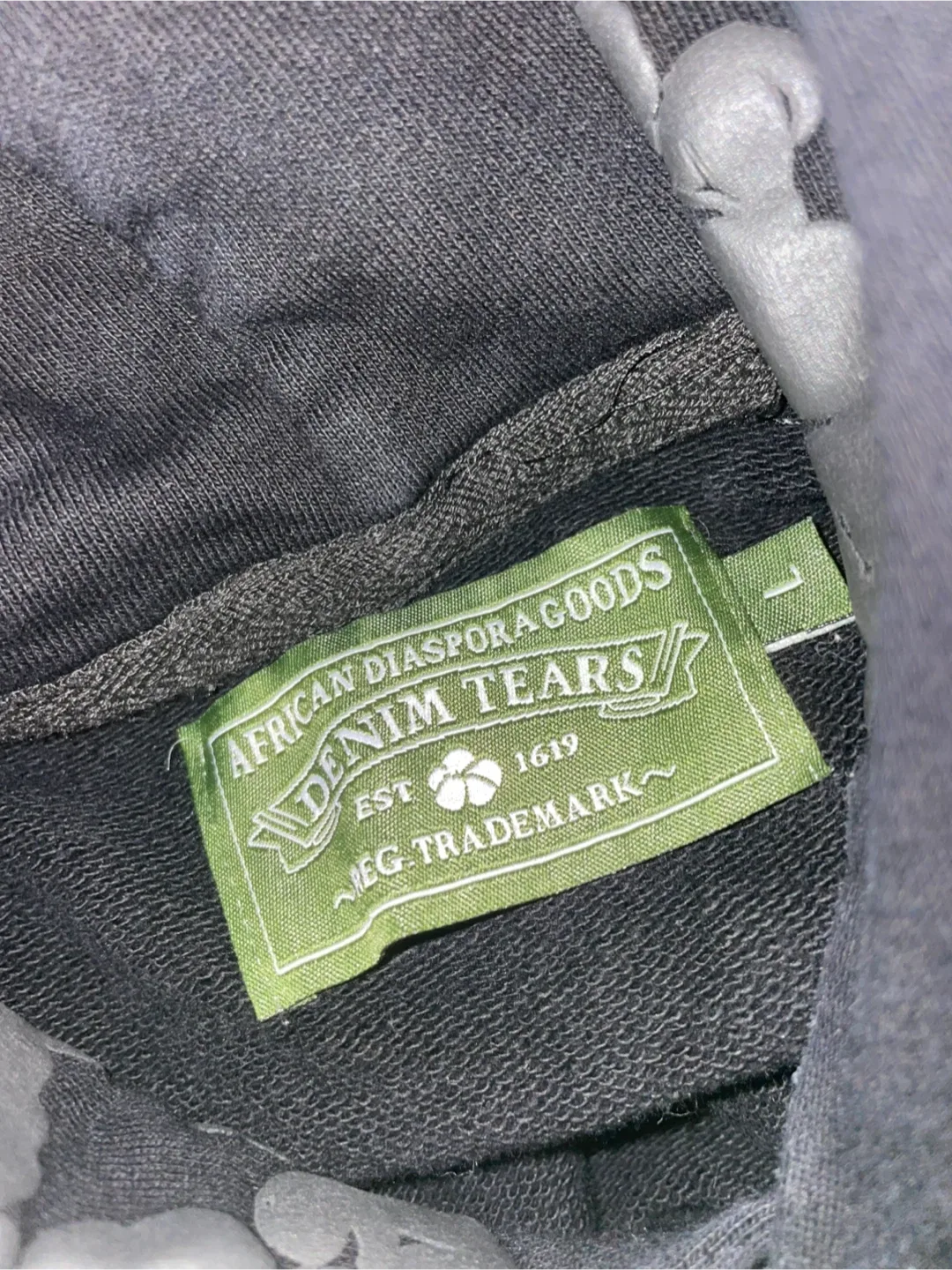 Denim Tears Hoodie  Size L image indicator(2)