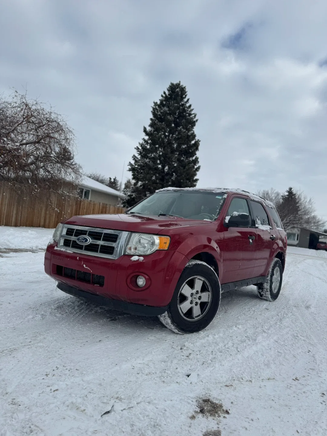 Red 2011 Ford Escape SUV