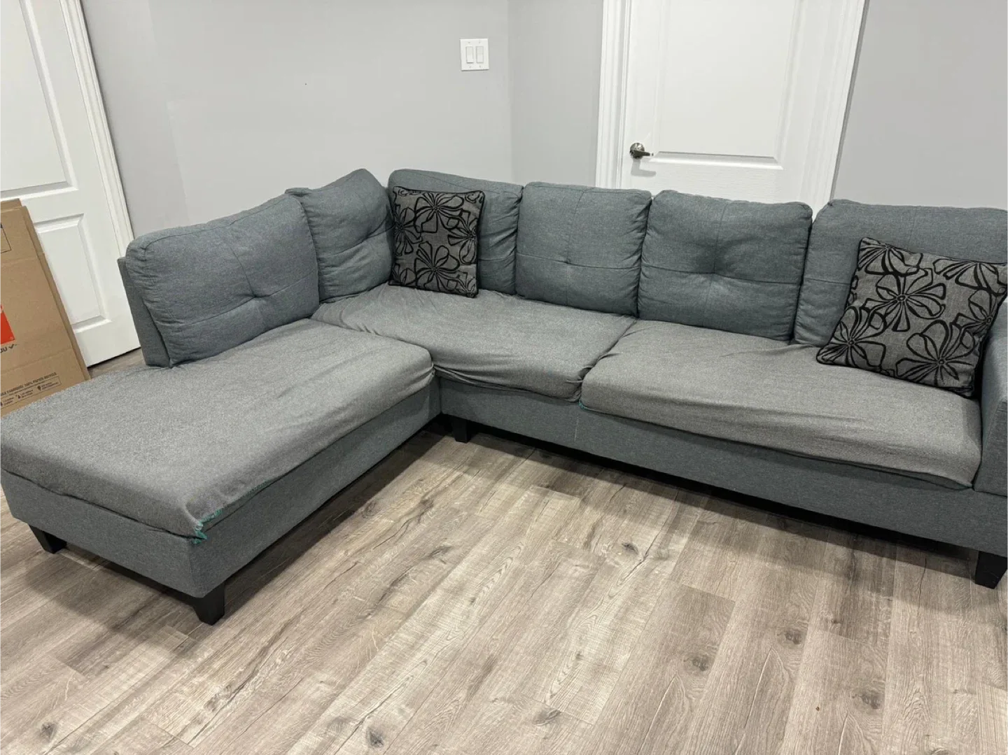 Grey Sectional Sofa
