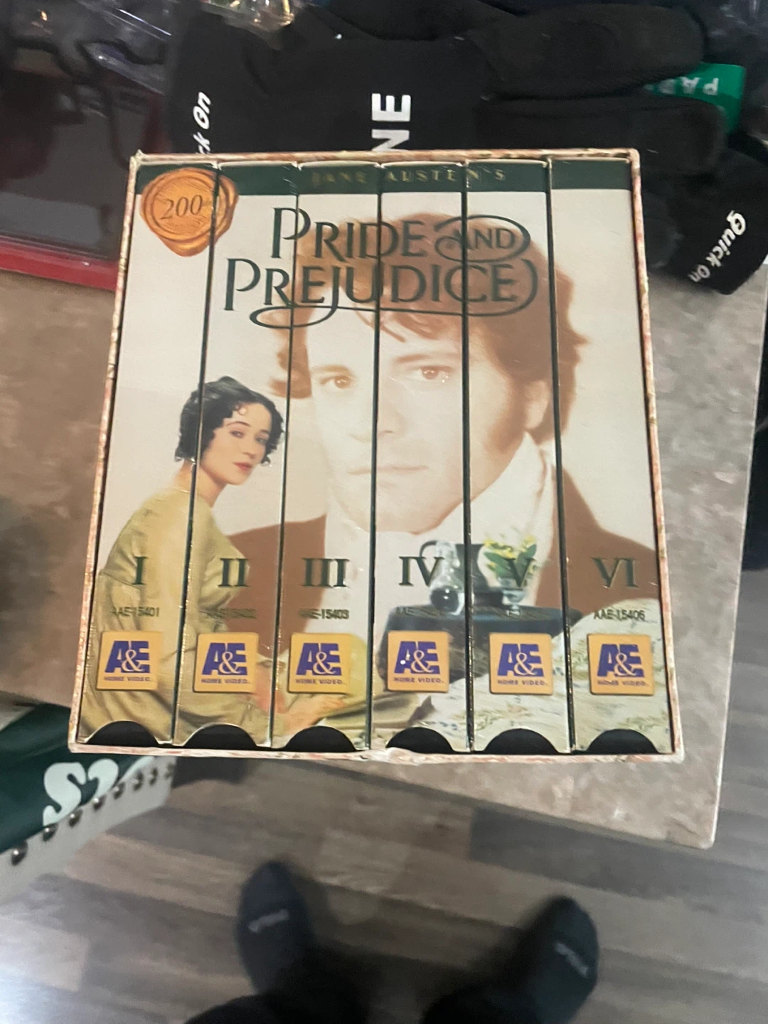 Pride and Prejudice VHS Box Set