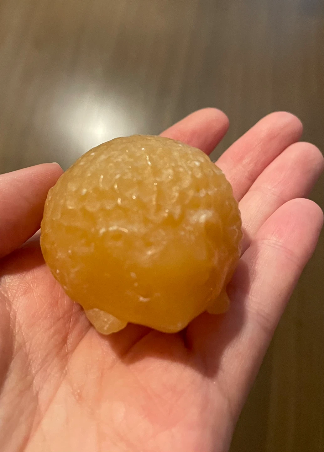 Orange Calcite hedgehog 🦔 - photo 3