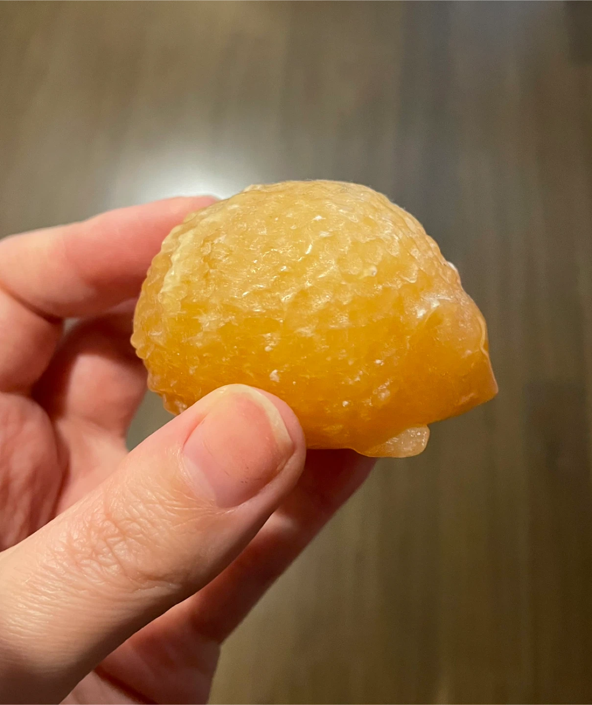 Orange Calcite hedgehog 🦔 - photo 2