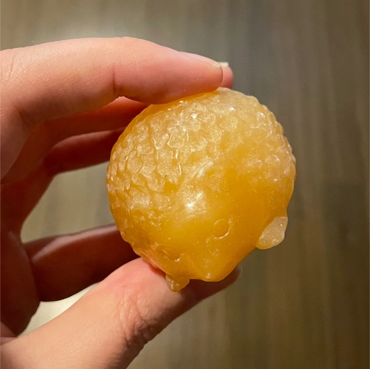 Orange Calcite hedgehog 🦔