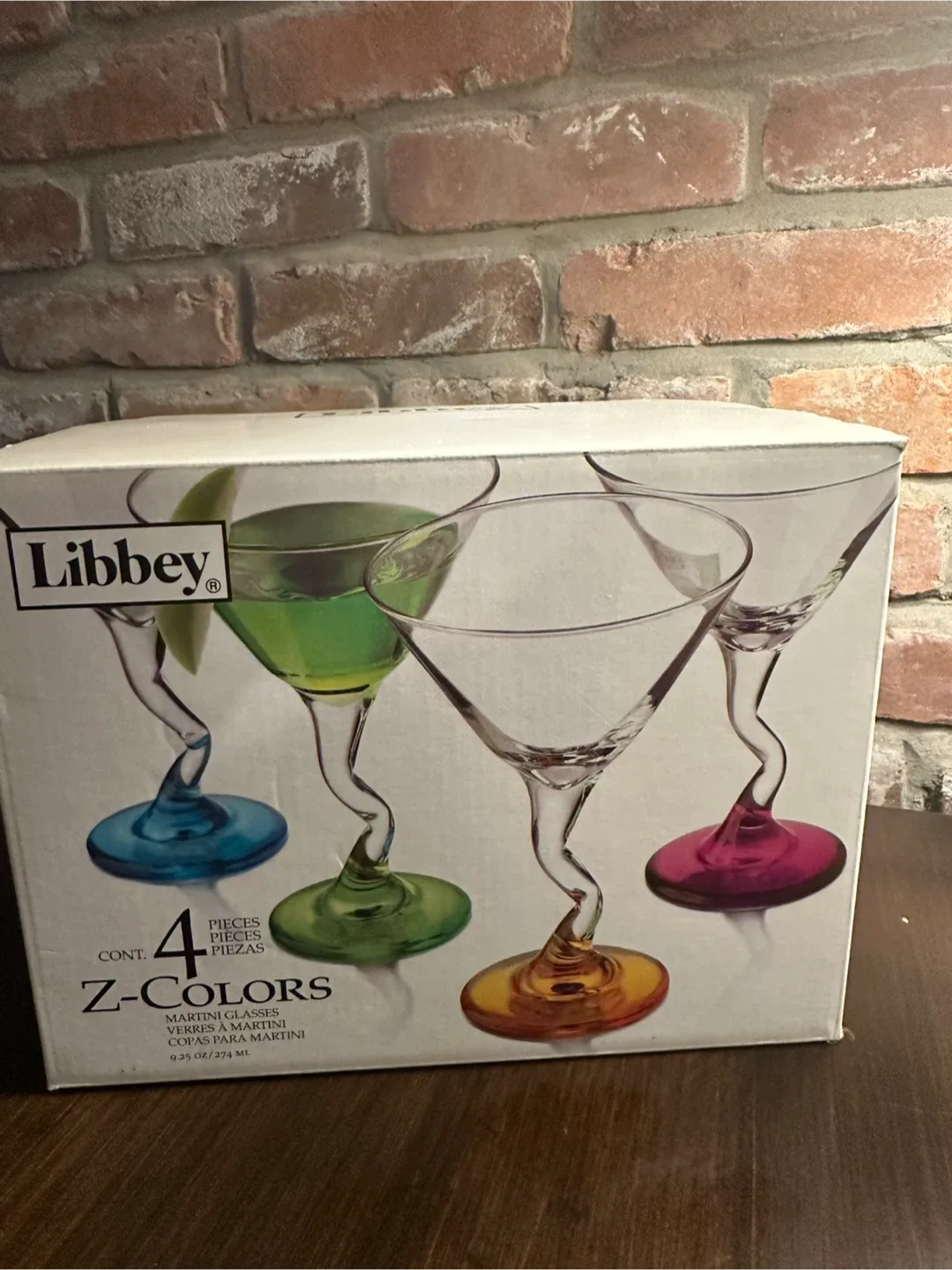 Libbey Z-Colors Martini Glasses - Set of 4 image indicator(2)