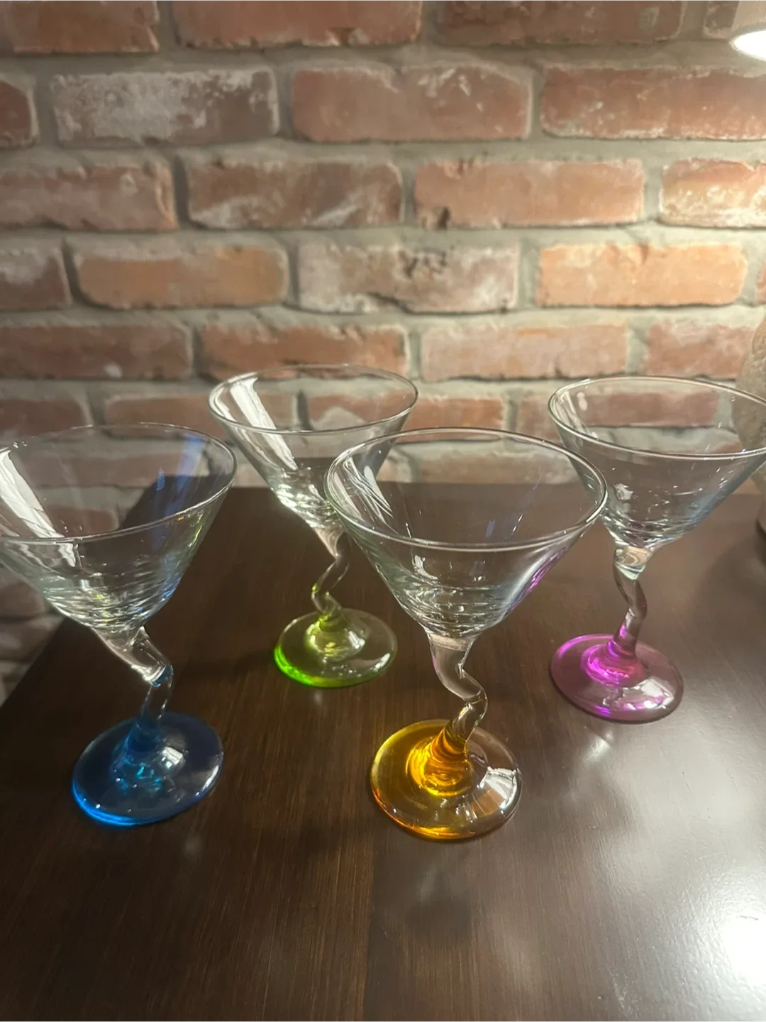 Libbey Z-Colors Martini Glasses - Set of 4