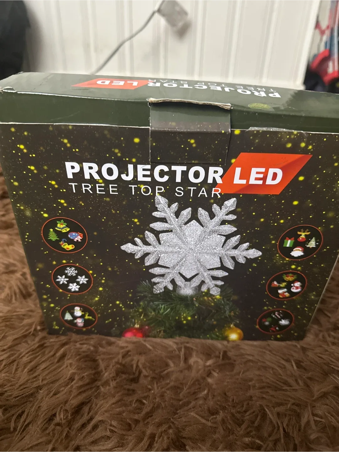 LED Projector Tree Top Star-use like new image indicator(4)