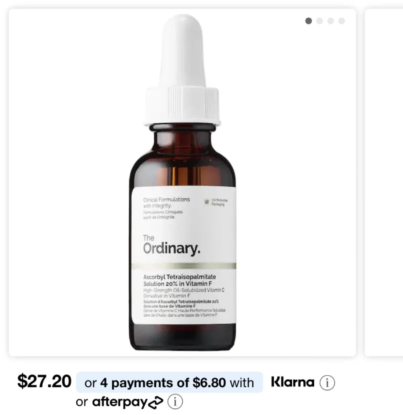 The Ordinary Solution 20% + Sephora Bag image indicator(4)