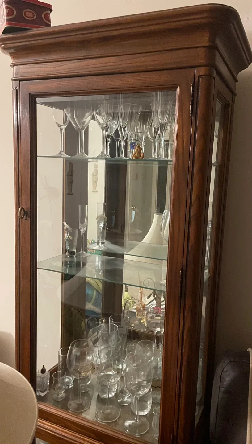 Wooden Display Cabinet