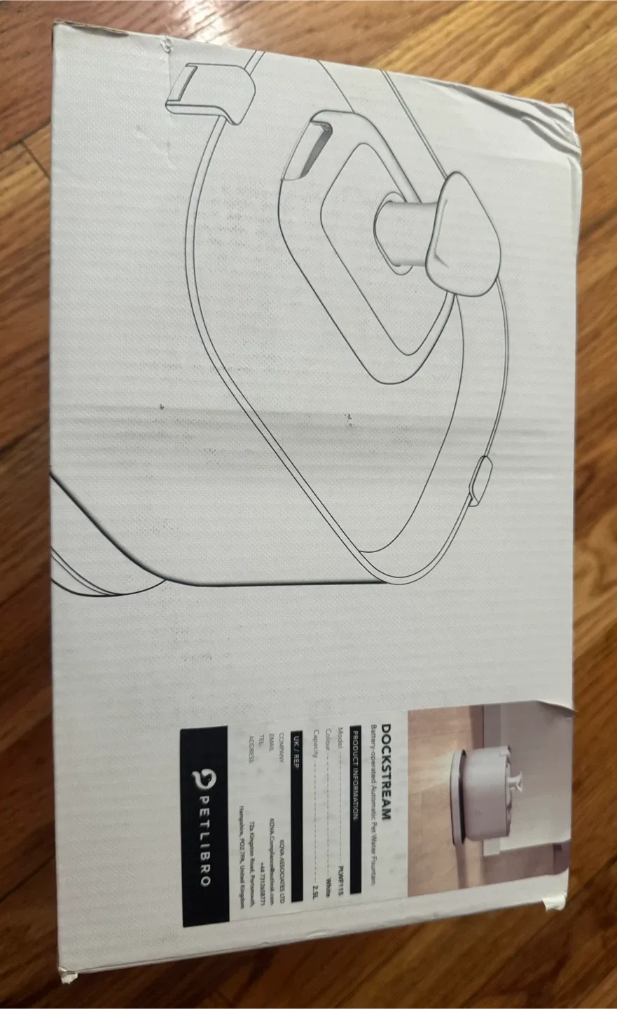 Petlibro Dockstream Pet Water Fountain - White image indicator(2)