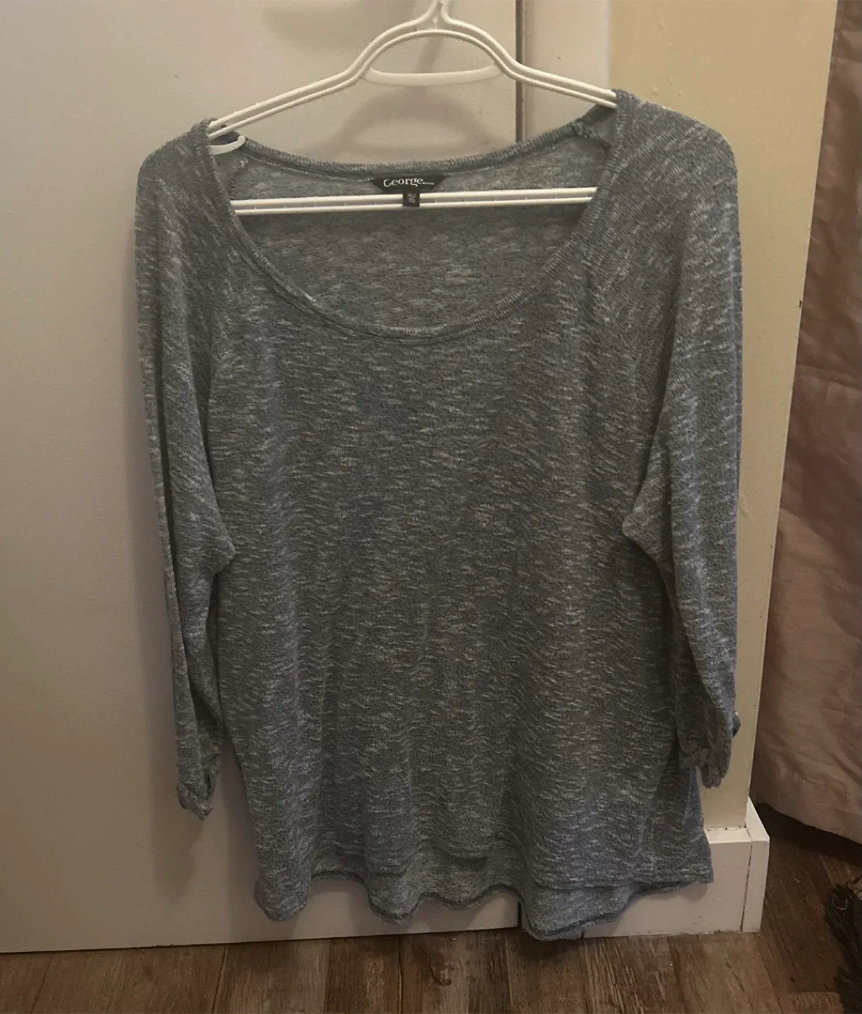 George Blue Long Sleeve Top - XL