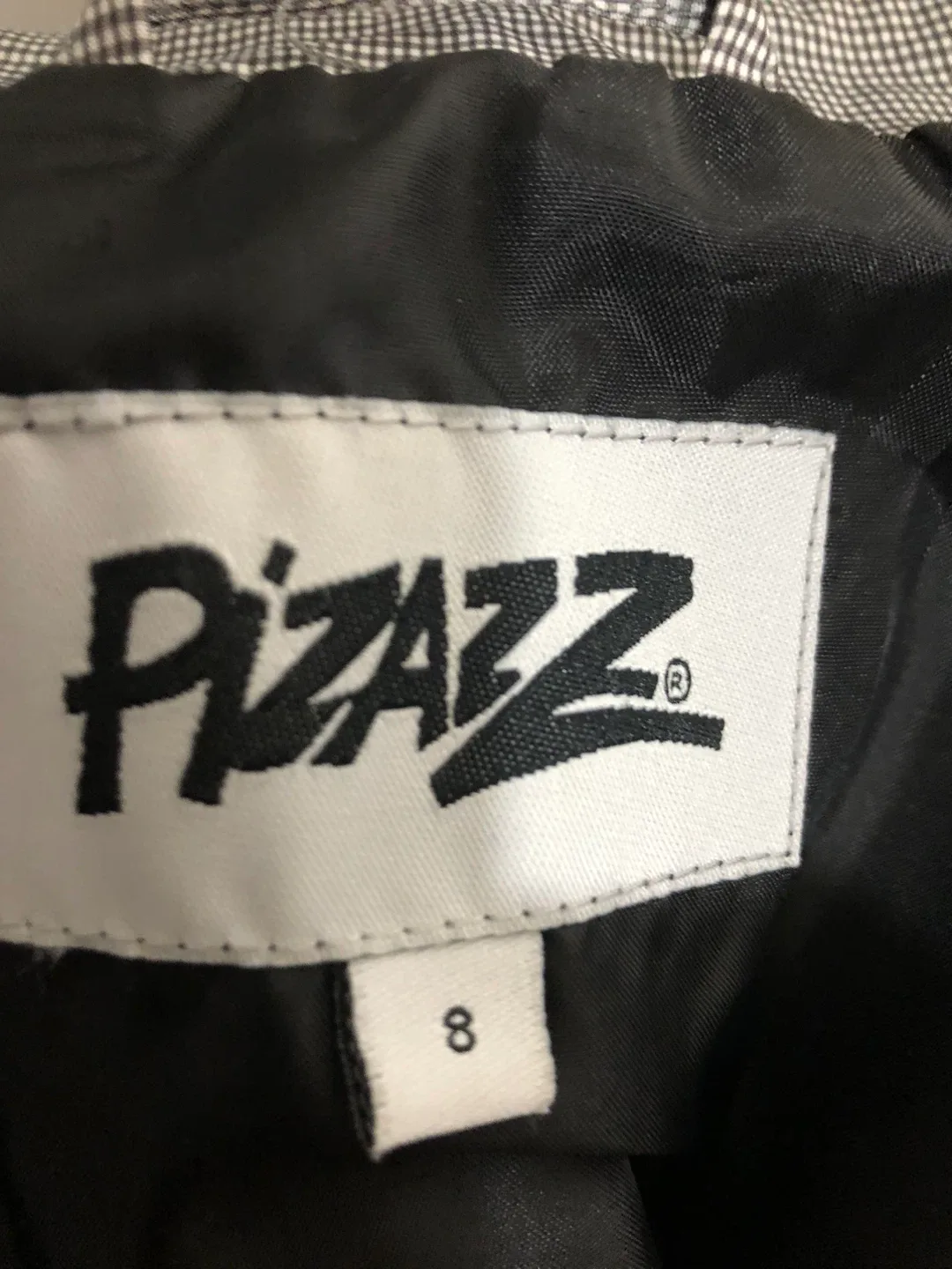 Women’s Black&White Trench Coat. Size 8. image indicator(9)