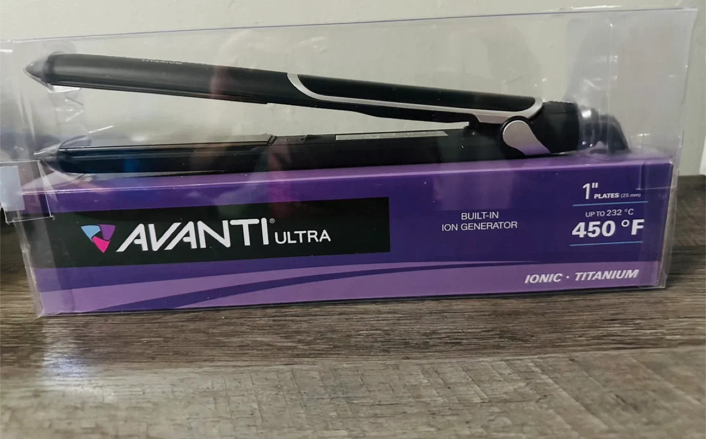 Avanti Ultra Ionic Titanium Hair Straightener - New image indicator(2)