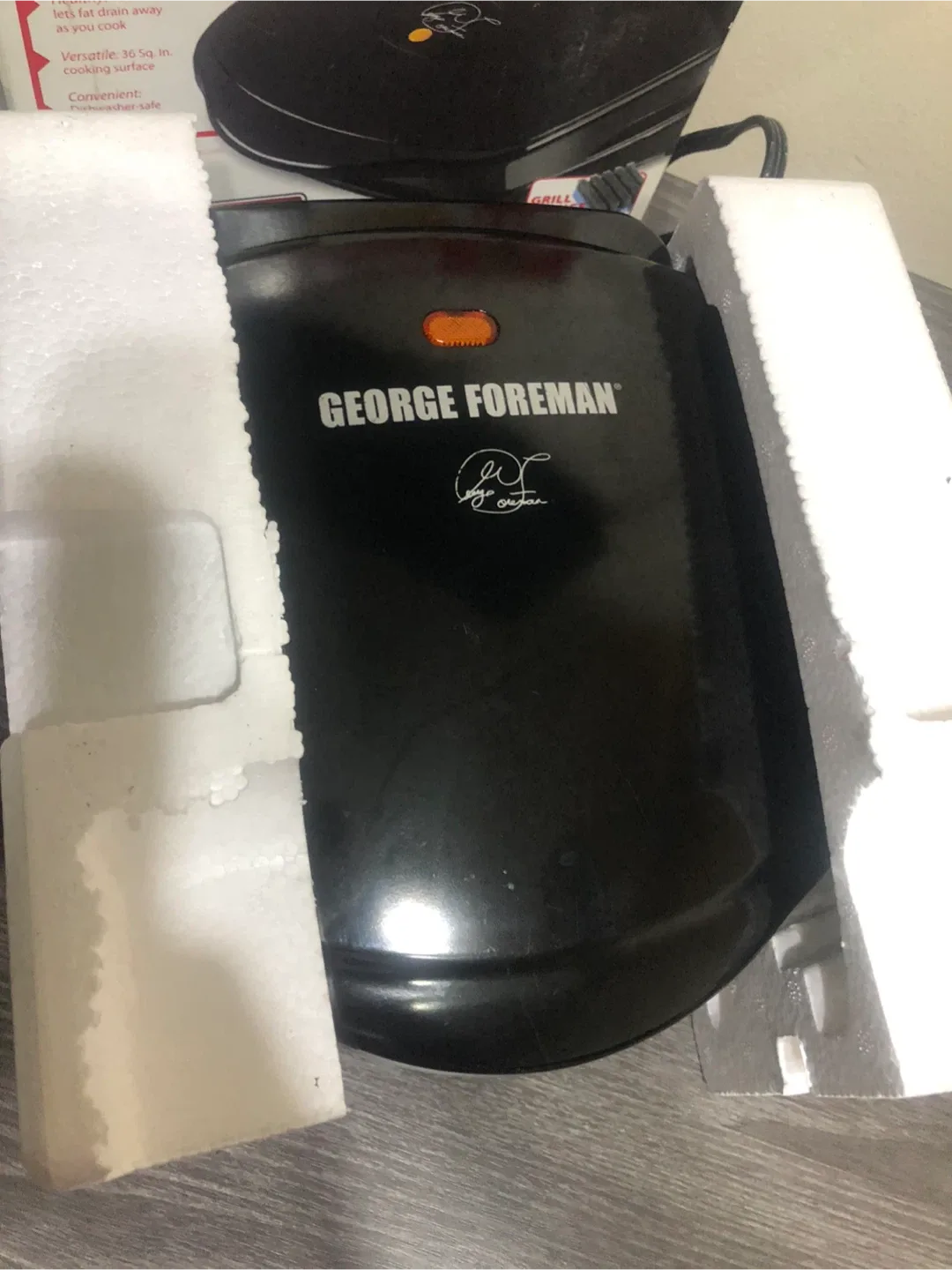 George Foreman Healthy Cooking Grill image indicator(2)