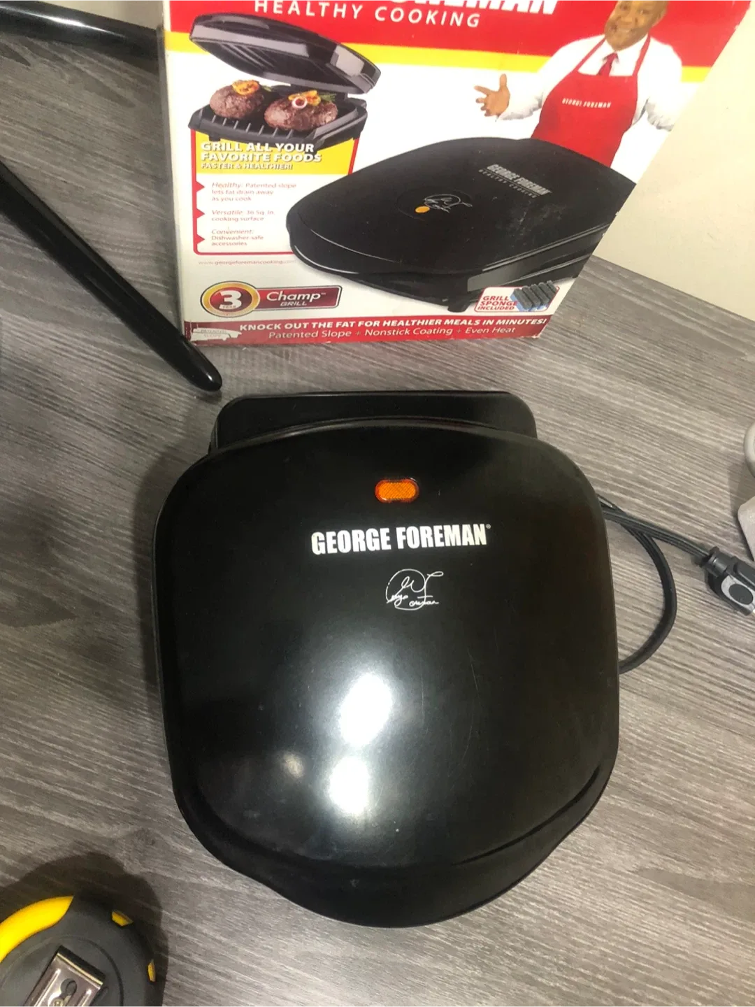 George Foreman Healthy Cooking Grill image indicator(6)