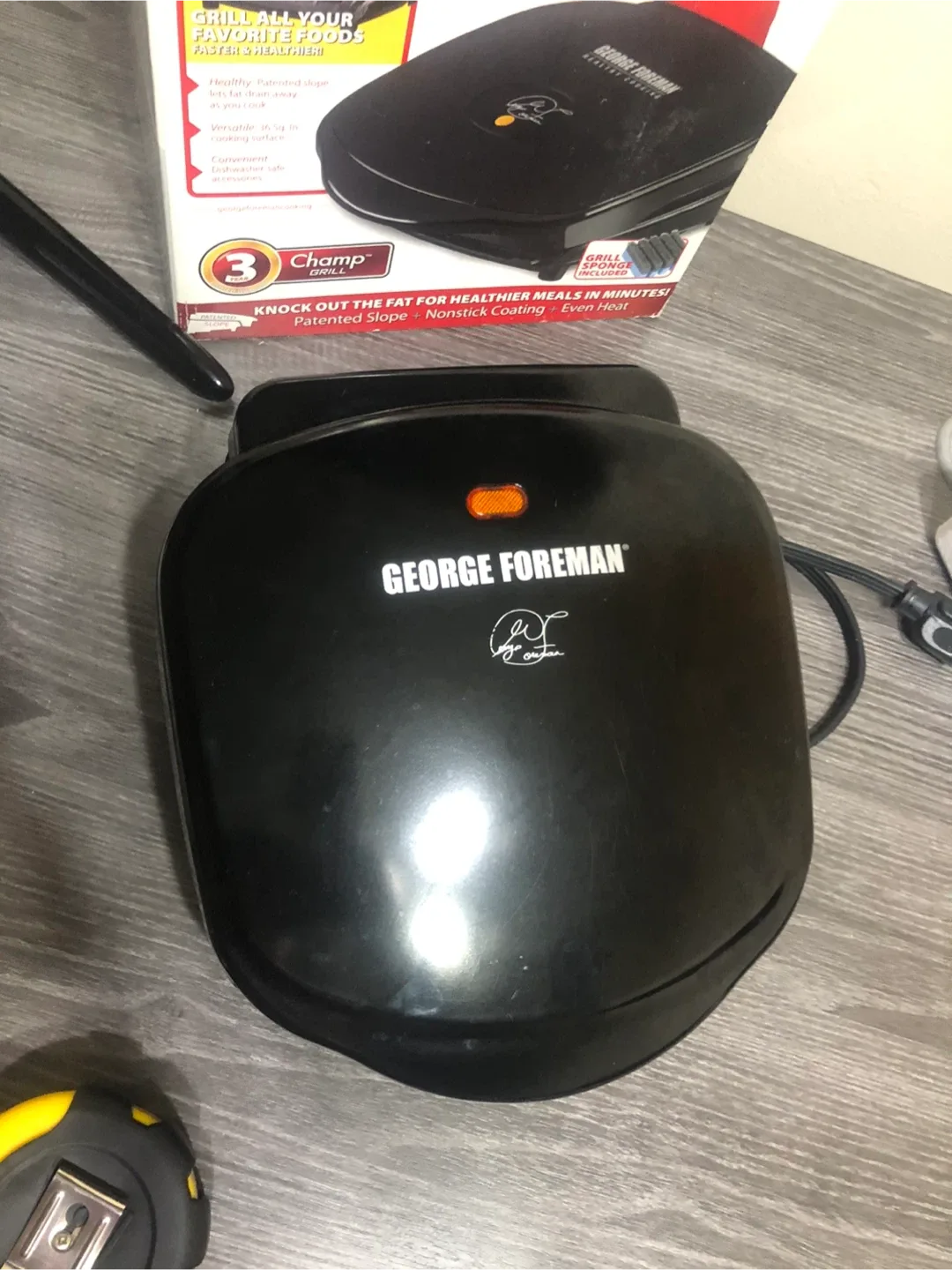 George Foreman Healthy Cooking Grill image indicator(7)