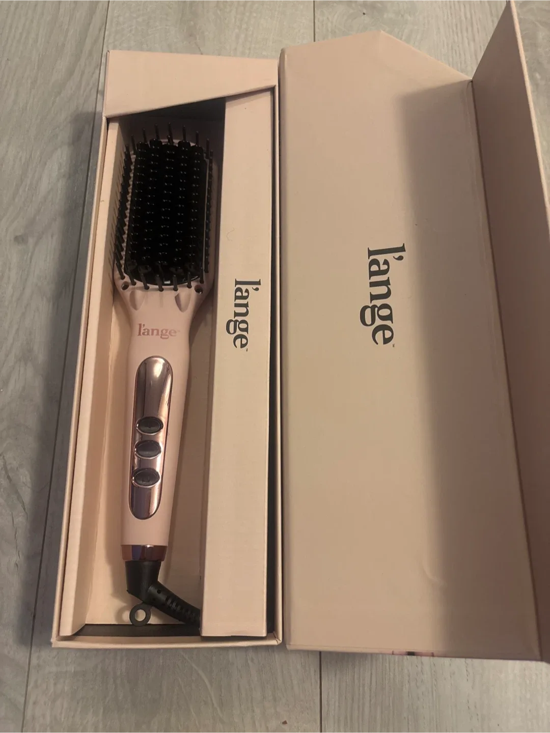 L'ange LE VITE Ceramic Straightening Brush - Blush image indicator(2)