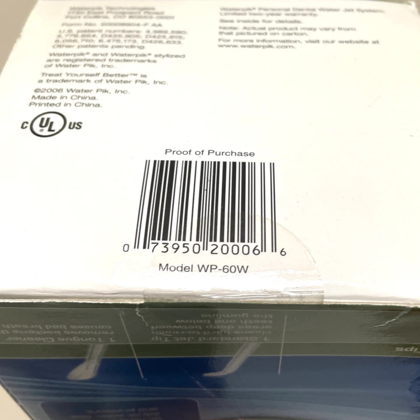 Waterpik Personal Dental Water Jet image indicator(5)