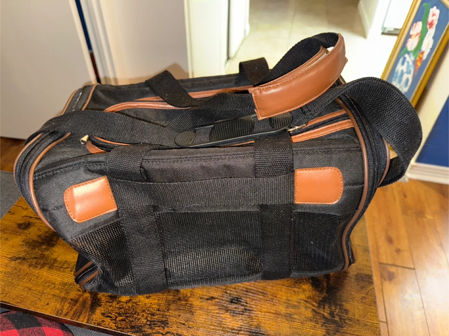 Pawfect Pets Black Pet Carrier