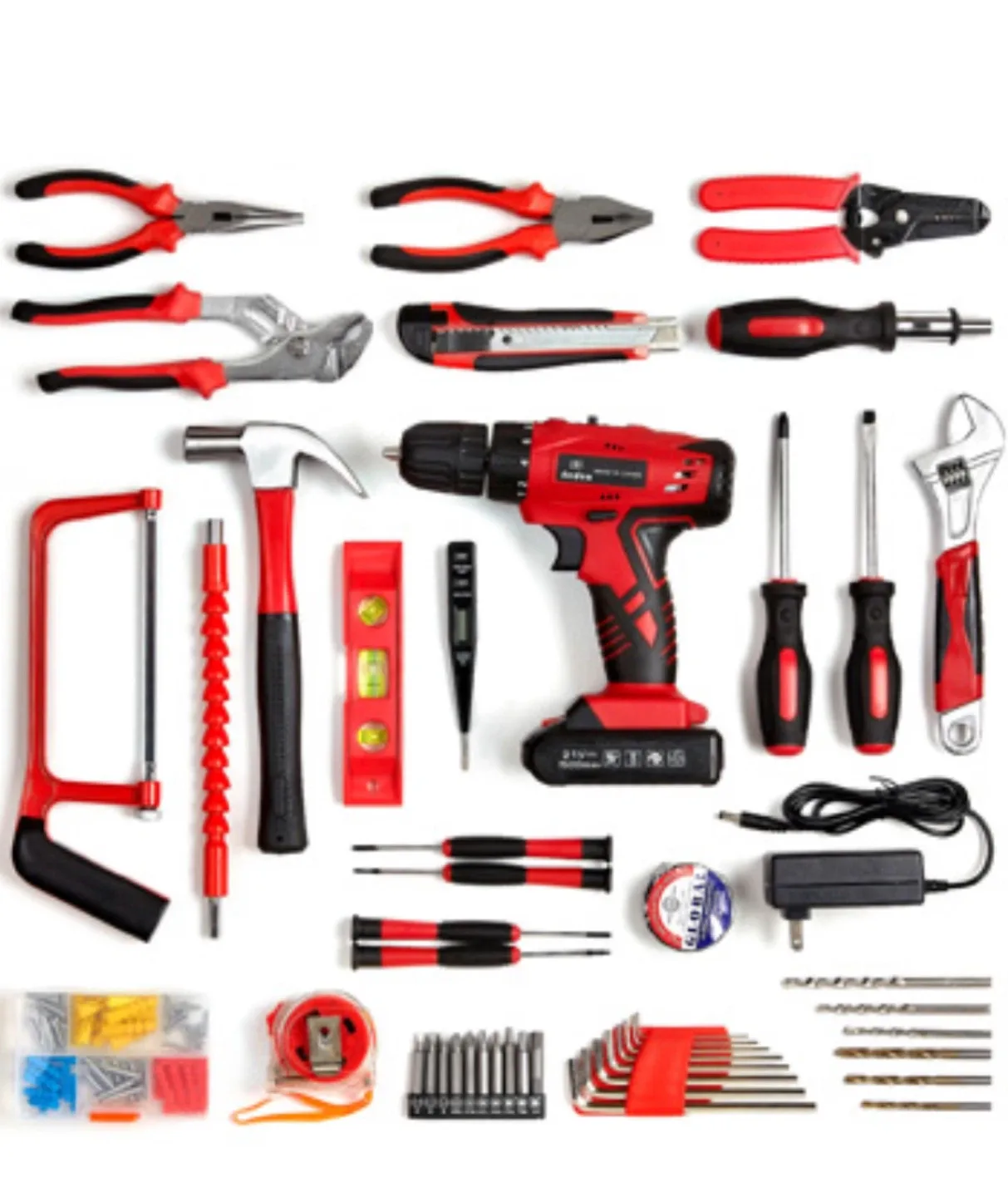 DD dedeo Tool Set with Cordless Impact Drill + extra tools image indicator(6)