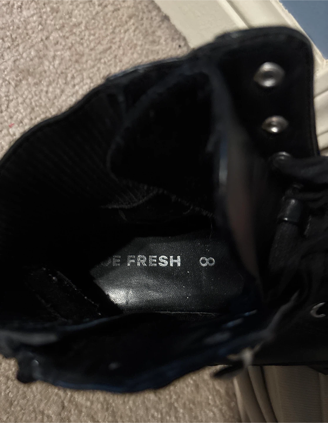 Joe Fresh Black Boots - Size 8 - photo 5