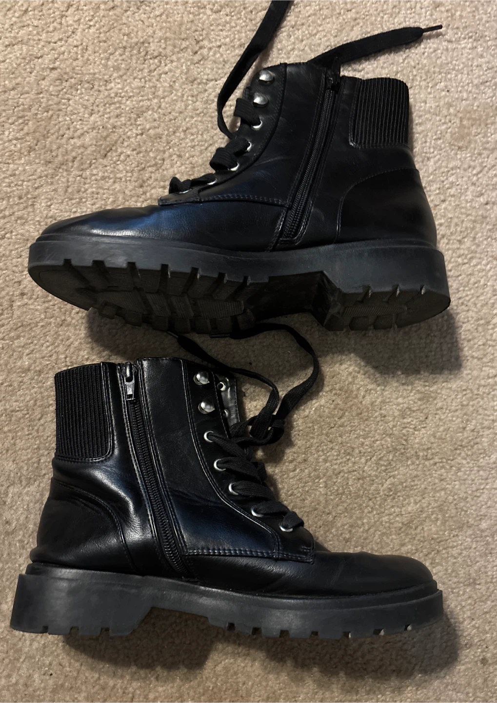Joe Fresh Black Boots - Size 8 - photo 3