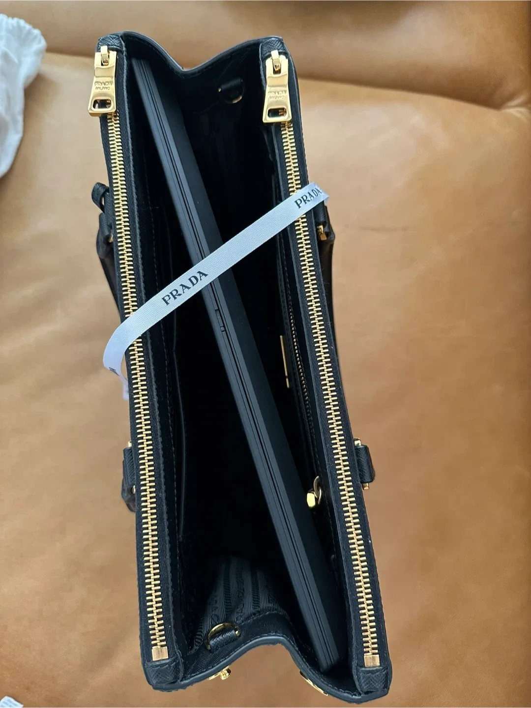 Prada Galleria LARGE Saffiano leather bag $5,000 image indicator(10)