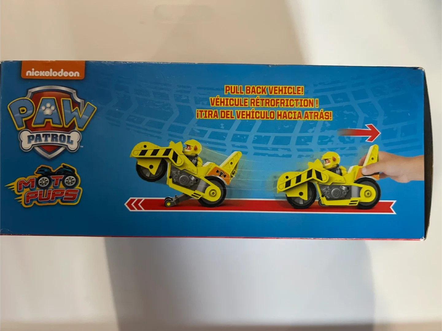 Paw Patrol Moto Pups Rubble Deluxe Vehicle - New! image indicator(3)