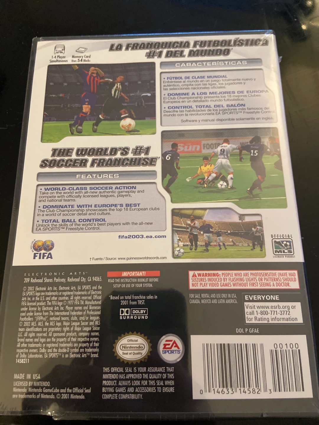 New FIFA Soccer 2003 - Nintendo GameCube - photo 2