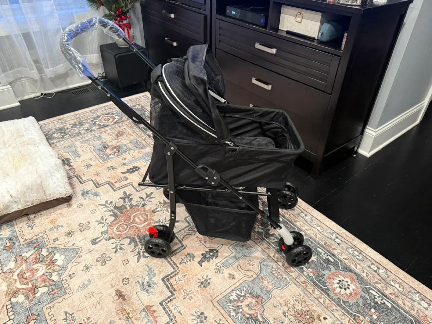 Black Pet Stroller - Like New!