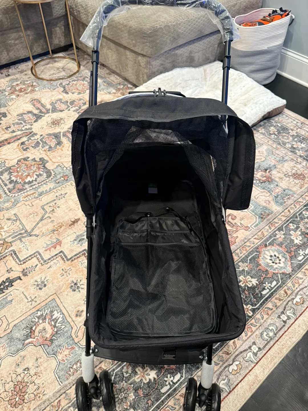 Black Pet Stroller - Like New! image indicator(3)