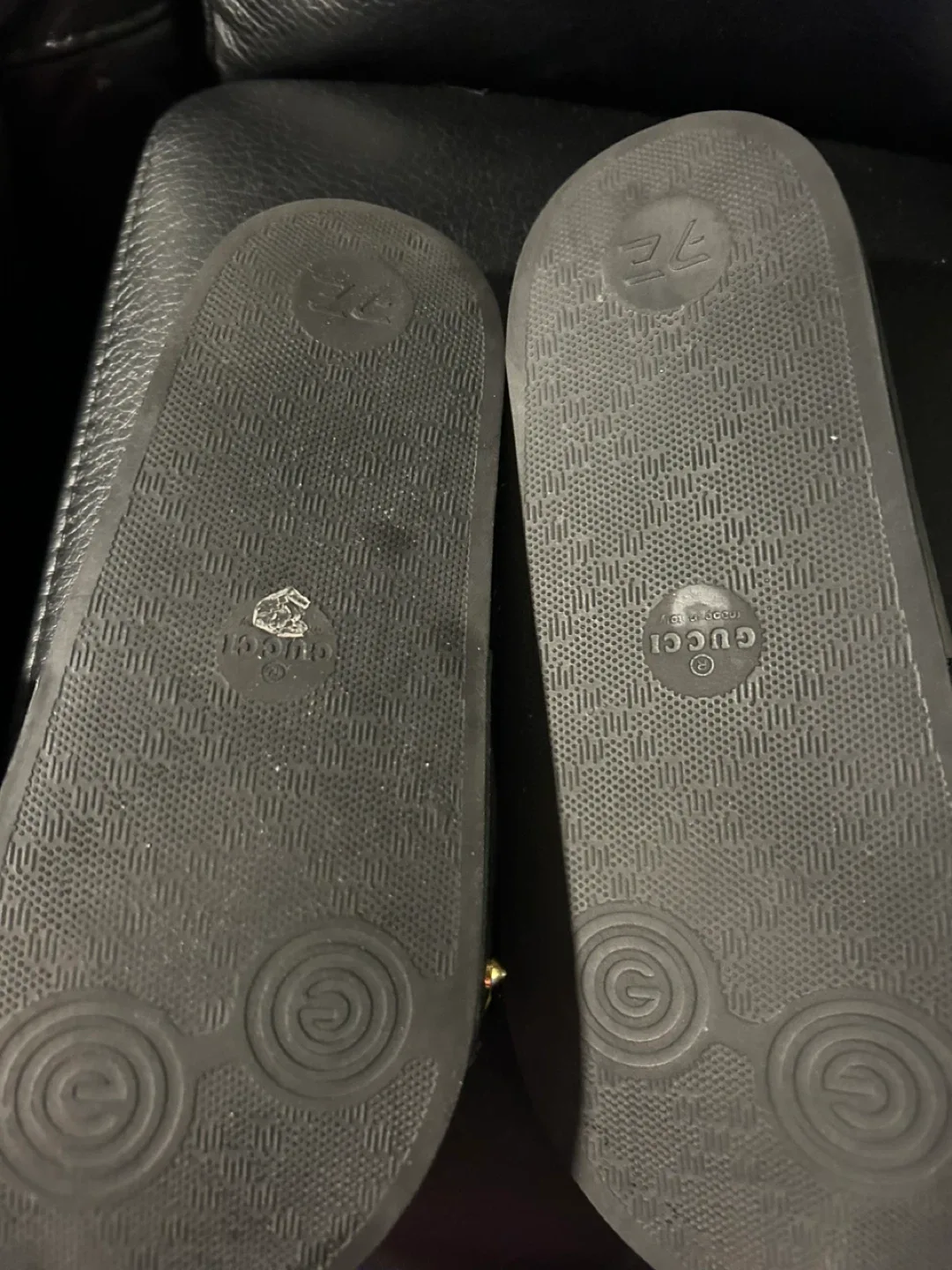 Gucci Slides with Heart & Rainbow image indicator(8)