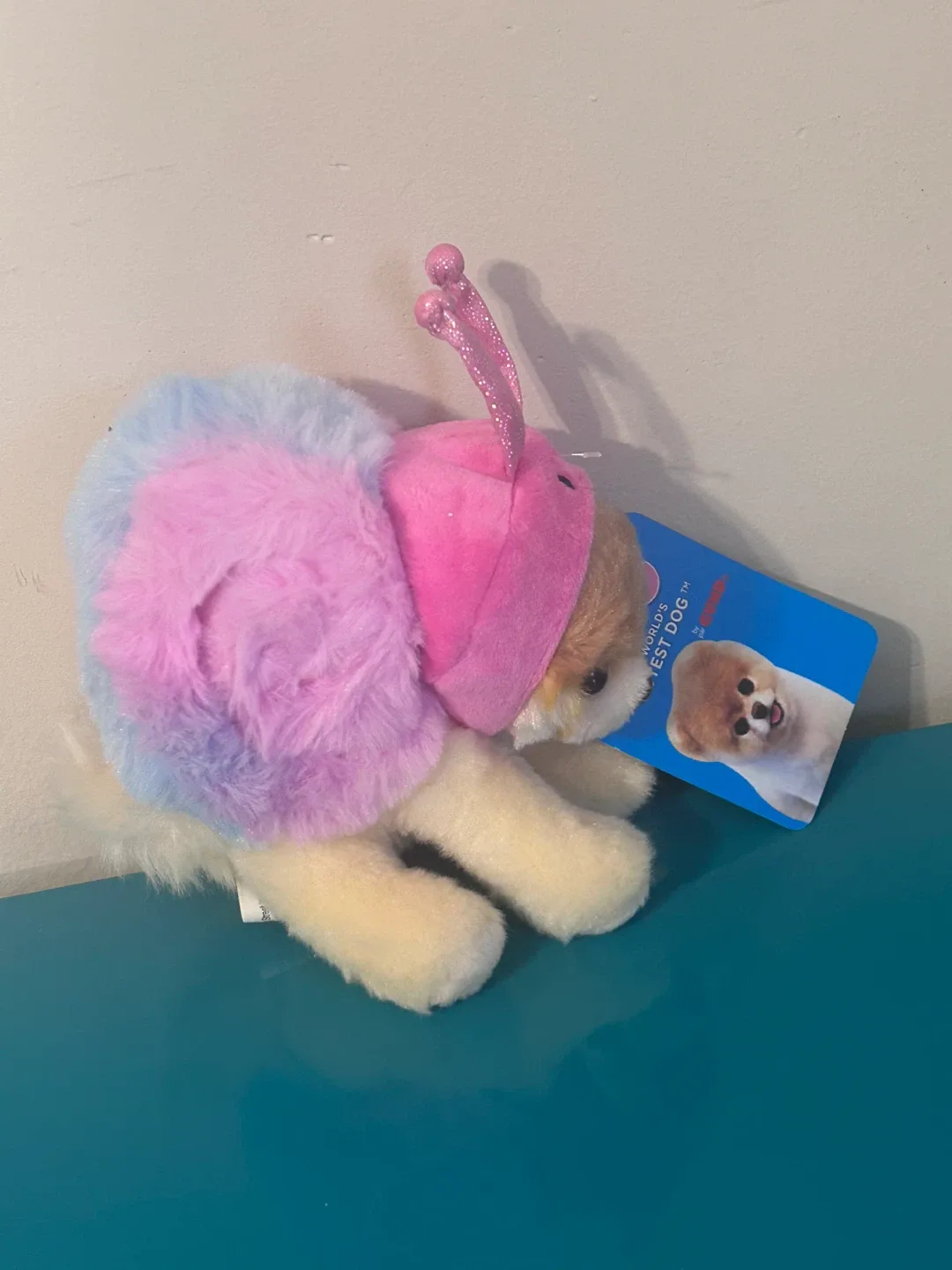 💖 RARE NEW GUND Boo “Snail Costume” Plush Collectible image indicator(2)