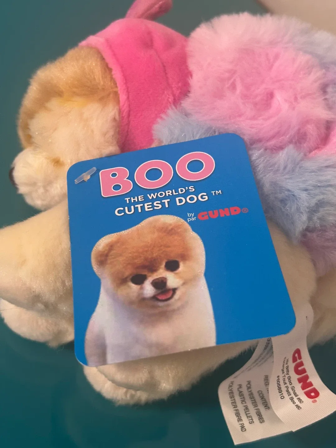 💖 RARE NEW GUND Boo “Snail Costume” Plush Collectible image indicator(3)