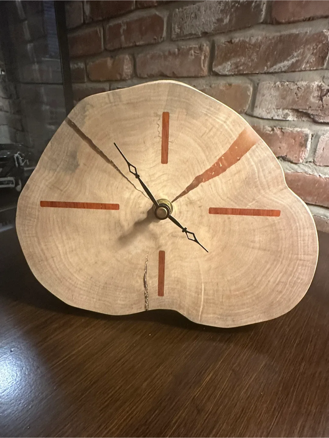 Art Pen Studio Maple Clock
