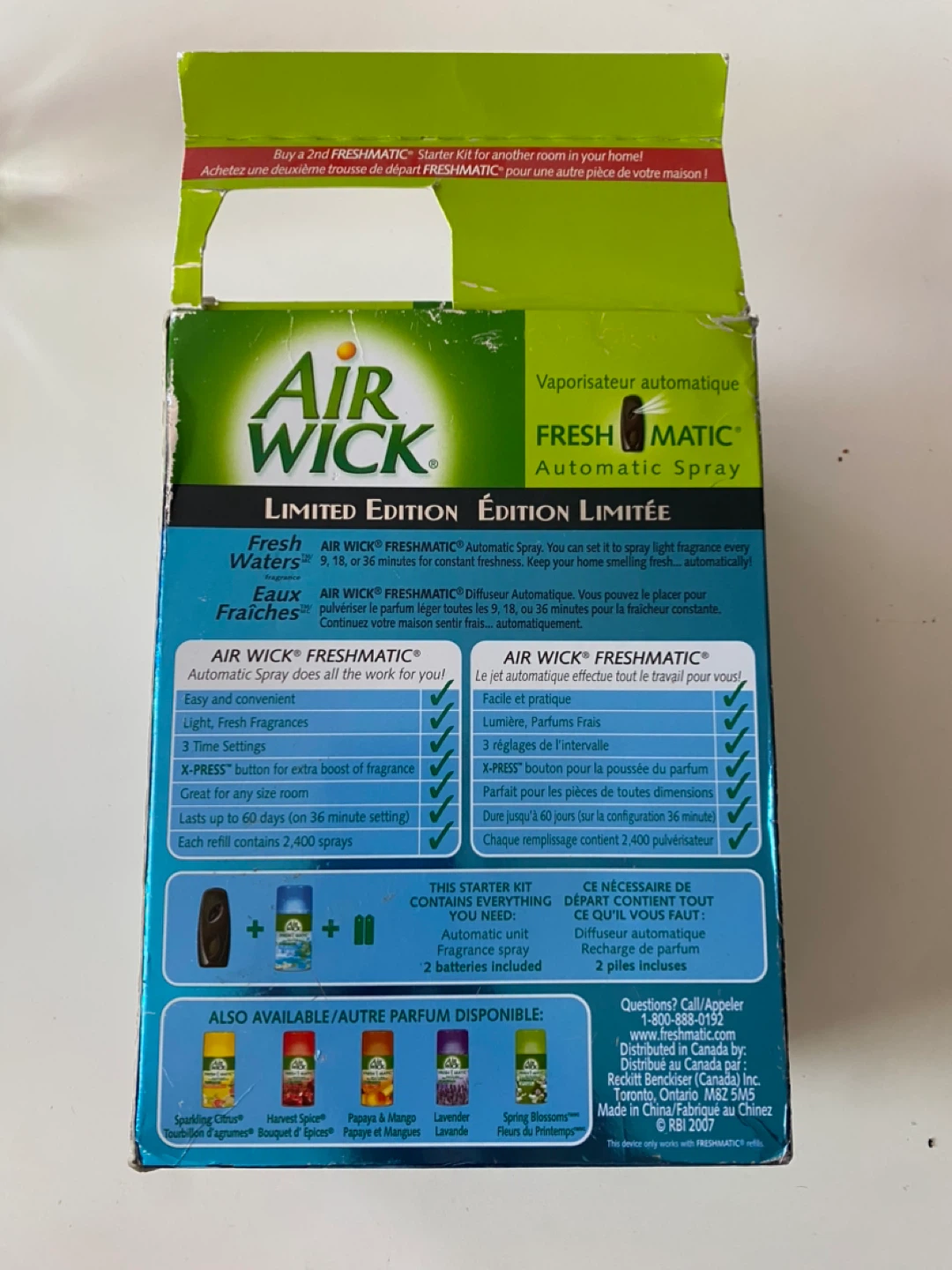 Air Wick Freshmatic Automatic Spray Kit - photo 2