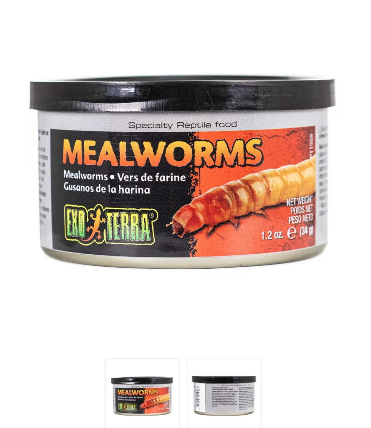 Exo Terra Mealworms - pet food
