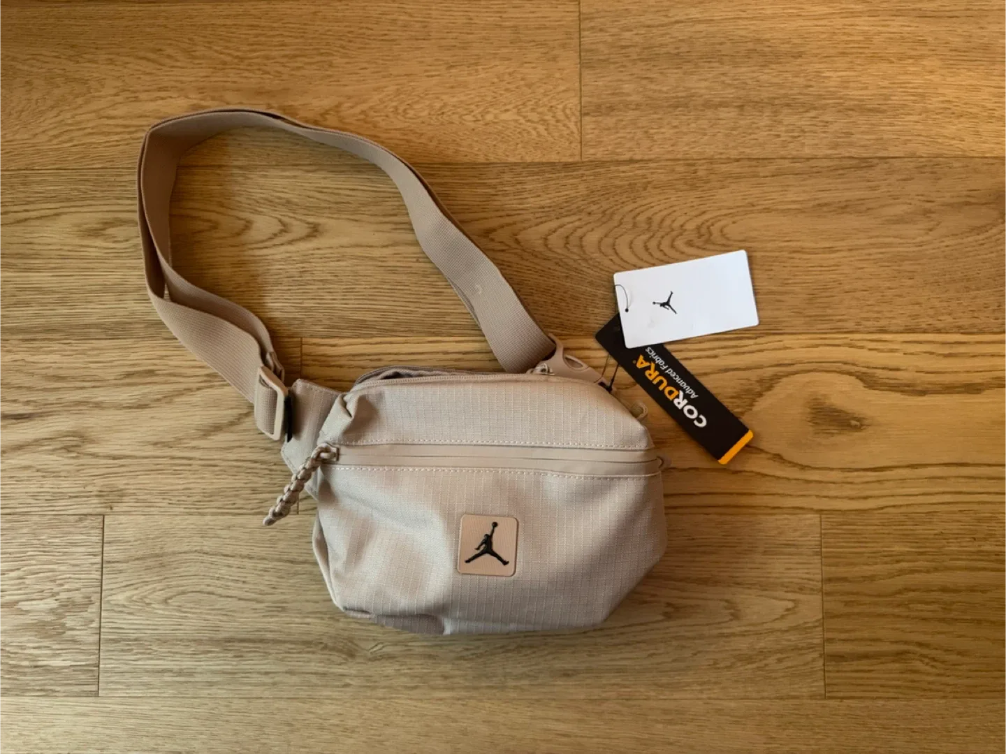 Air Jordan Cordura Legend Medium Brown Crossbody Waistbag