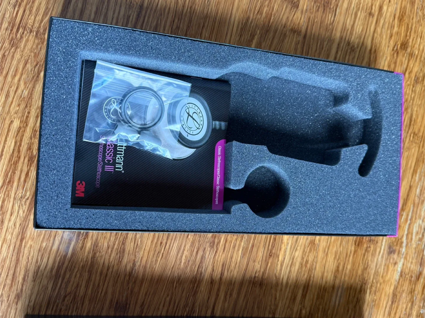 Littmann Classic III Pink Stethoscope - New in Box! image indicator(4)