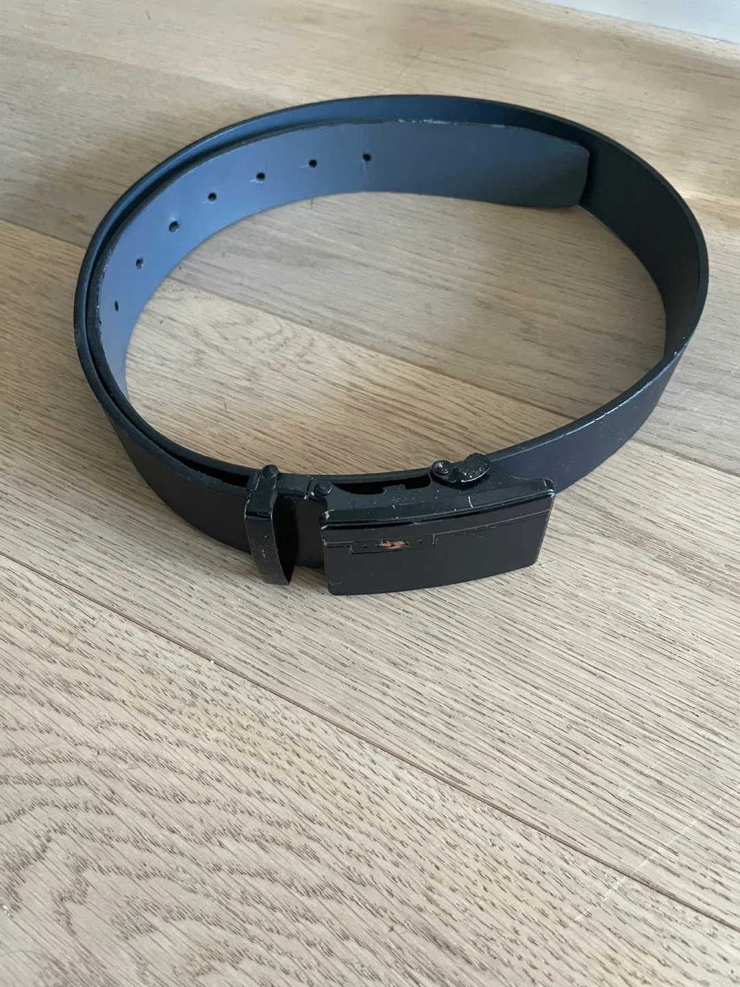 Black Leather Belt