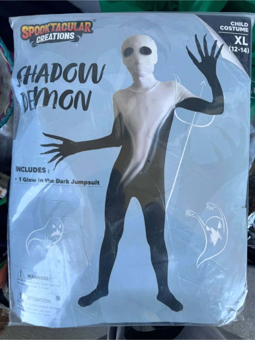 Spooktacular Creations Shadow Demon Costume - Child XL